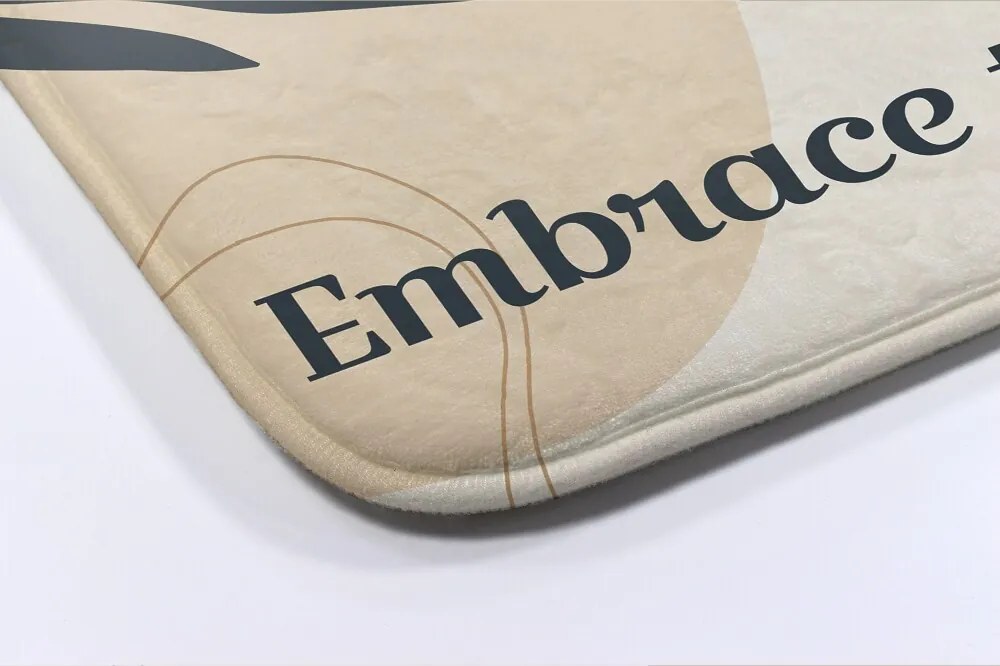 Antypoślizgowy dywanik łazienkowy Antypoślizgowy dywanik łazienkowy Roślina Liść