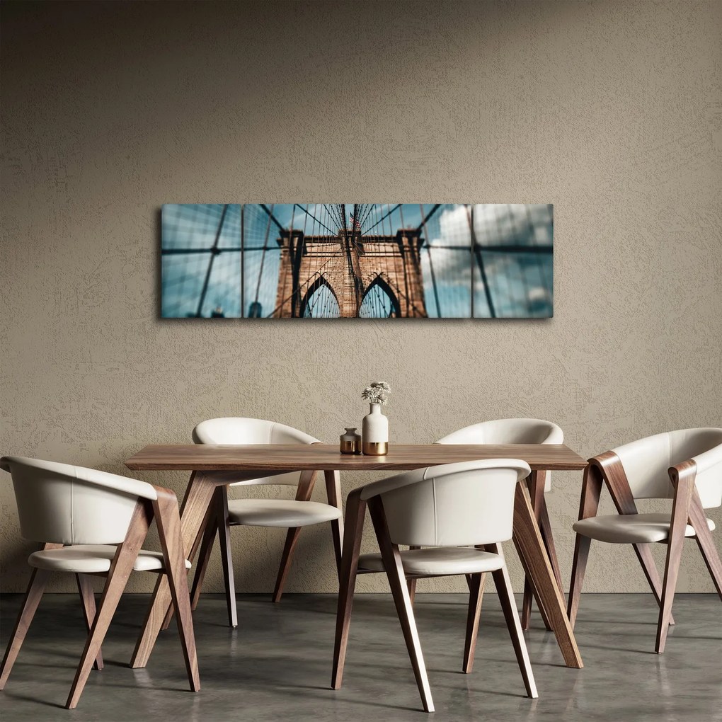 Obraz - Brooklyński most (170x50 cm)