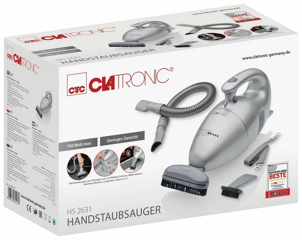 Clatronic HS 2631 odkurzacz ręczny