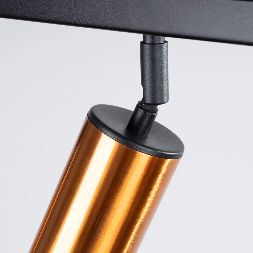 Listwa oświetleniowa WINX 3 czarna/miedziana SOLLUX  LIGHTING