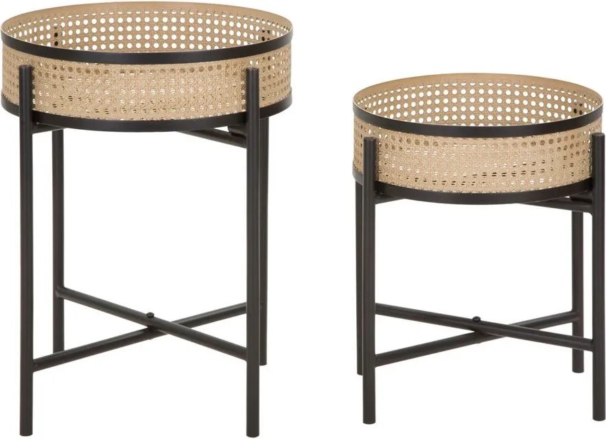 Okrągłe stoliki zestaw 2 szt. ø 40 cm Fuji – Mauro Ferretti