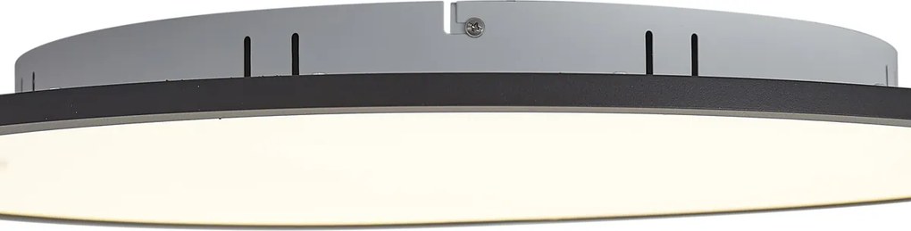 Inteligentny panel LED czarny 60 cm ze ściemnianiem LED Dim to Warm i pilotem - Knob