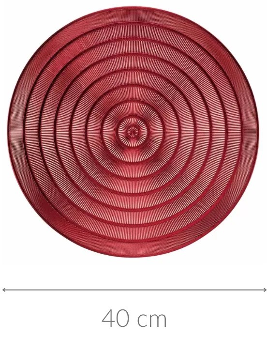 Metaliczna podkładka na stół, Ø 40 cm