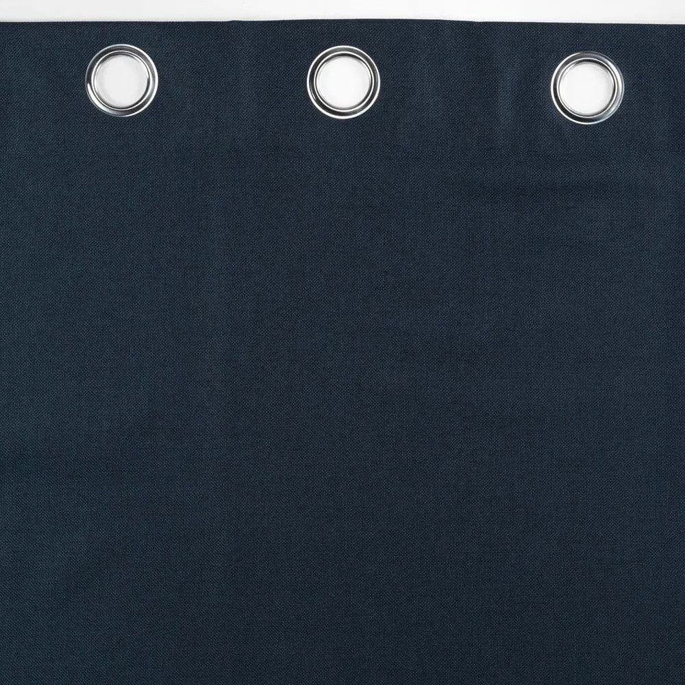 Ciemnoniebieska zasłona zaciemniająca 140x260 cm Crepuscule – douceur d'intérieur