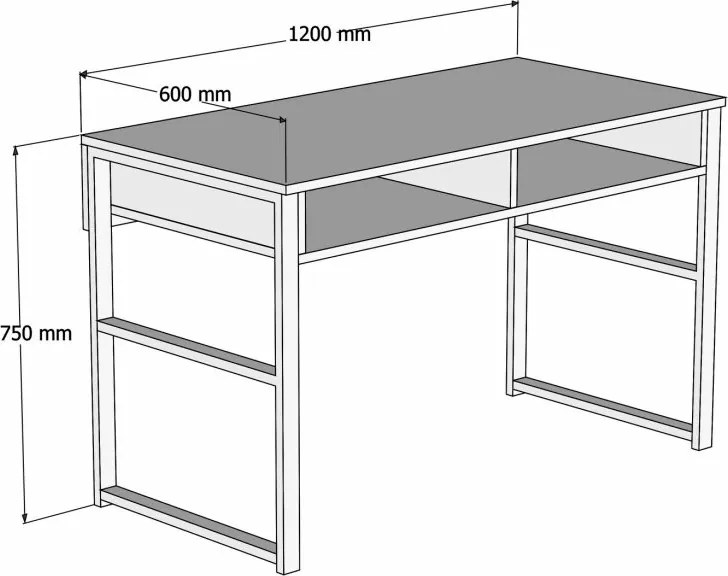 Biurko Misto Sapphire Oak