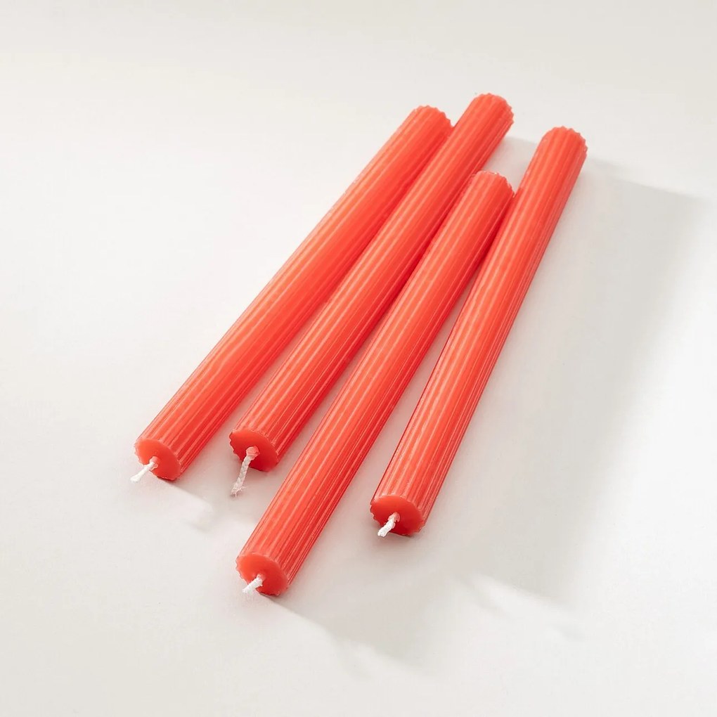 Zestaw świec stroikowych Classic Red 2x25 cm