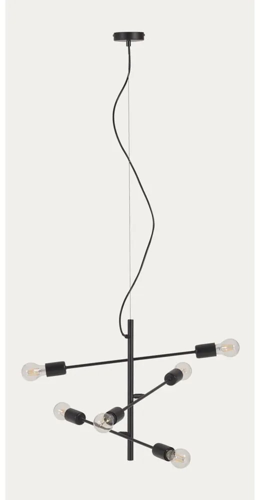 Czarna lampa wisząca ø 55 cm Spica – Kave Home