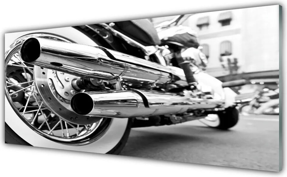 Panel Szklany do Kuchni Ikona Stylu: Motocykl