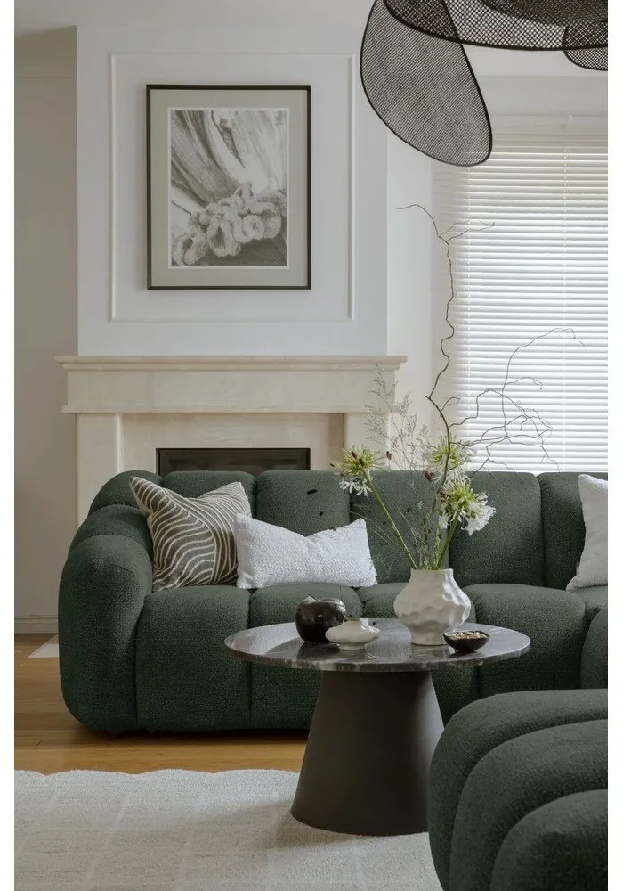 Ciemnozielony narożnik (lewostronny/w kształcie litery U) Shell – Miuform