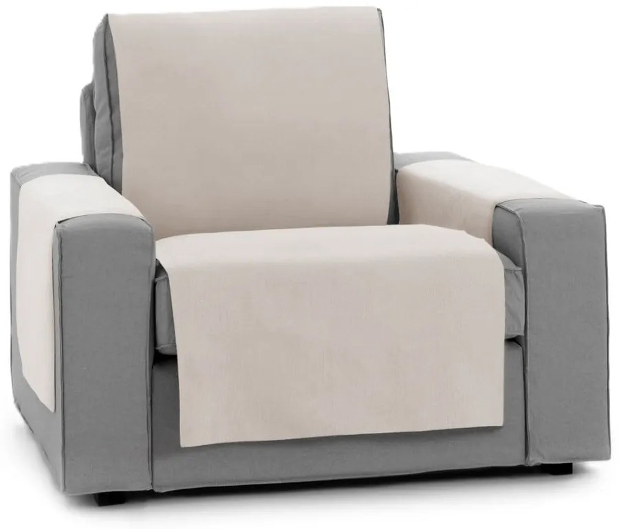 Kremowy pokrowiec na fotel 55 cm Urban – Casa Selección
