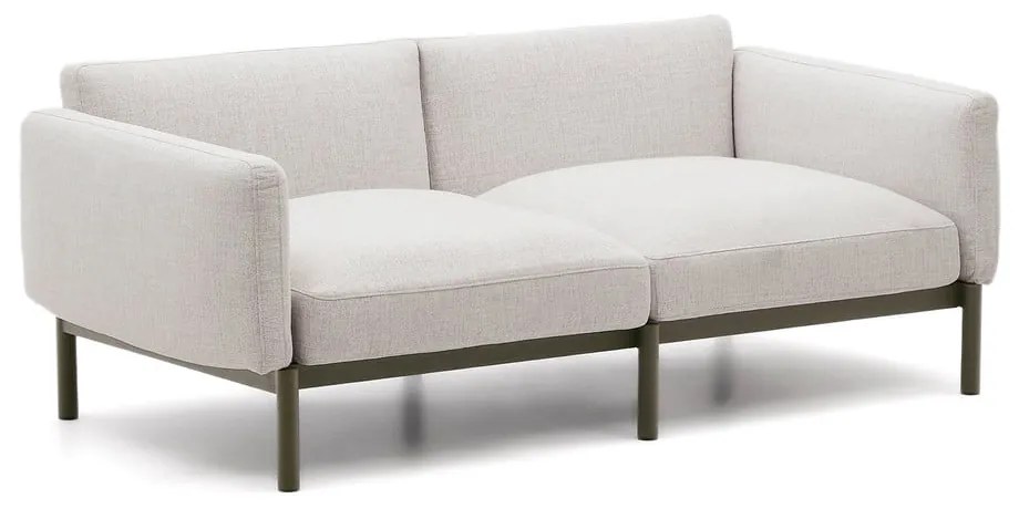 Jasnoszara modułowa sofa ogrodowa 201 cm Sorells – Kave Home