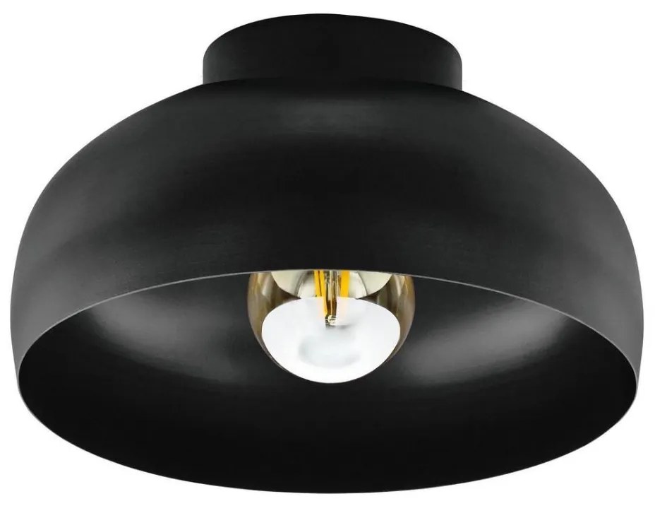 Eglo 900553 - Lampa sufitowa MOGANO 1xE27/40W/230V czarna