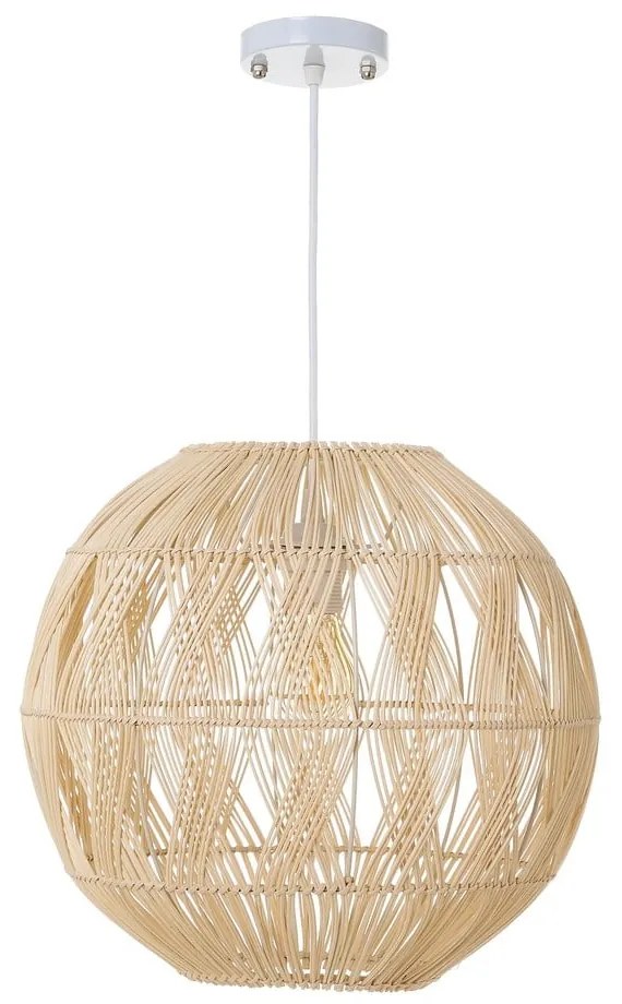 Naturalna rattanowa lampa sufitowa ø 37 cm Natural Way – Casa Selección