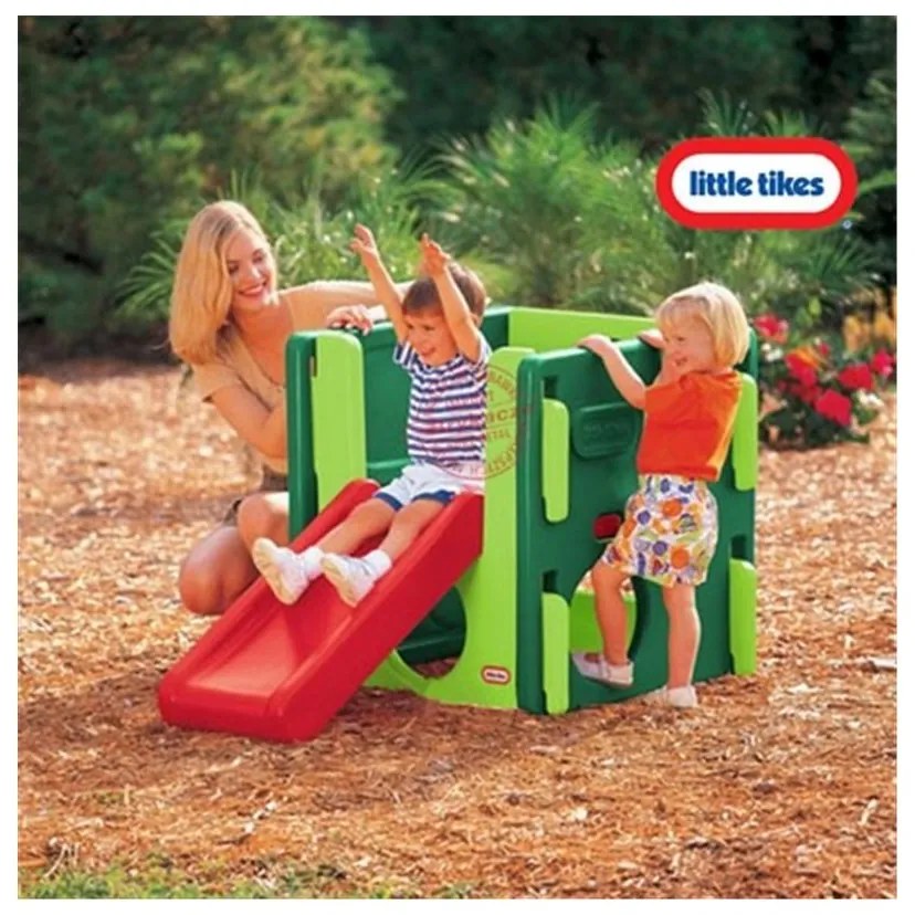 Little tikes małpi gaj dla maluchów plac zabaw zjeżdżalnia