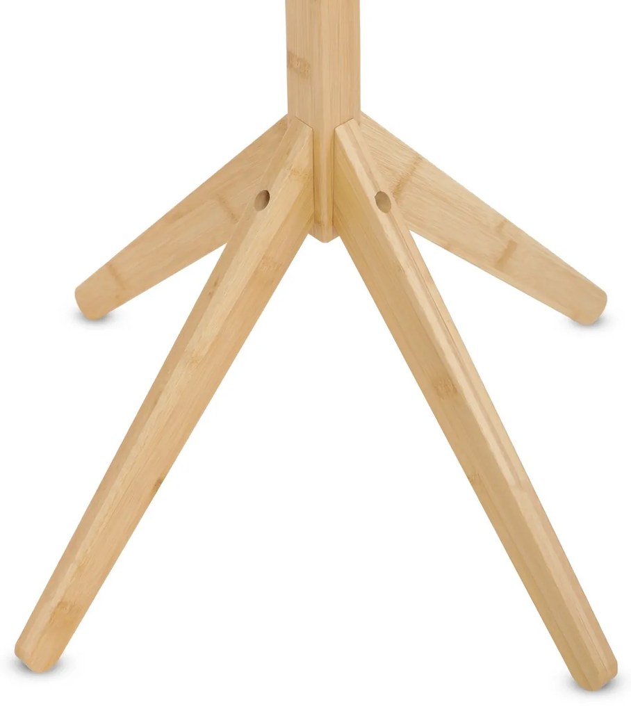 Wieszak stojący B017 NAT, bambus