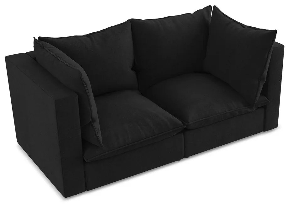 Czarna sofa 180 cm Manao – Makamii