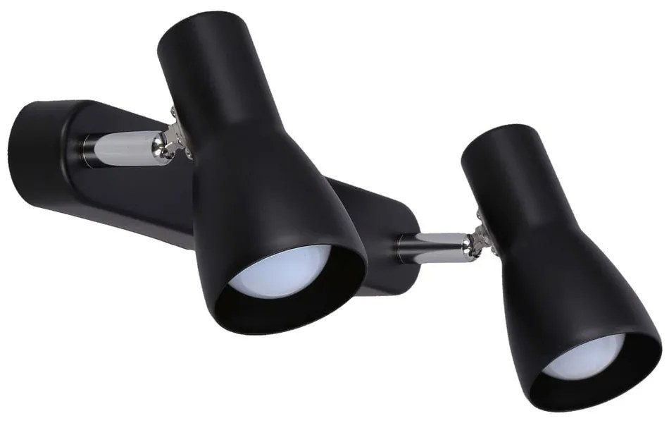 Lampa sufitowa w kolorze matowej czerni z metalowym kloszem 36x6 cm Picardo – Candellux Lighting