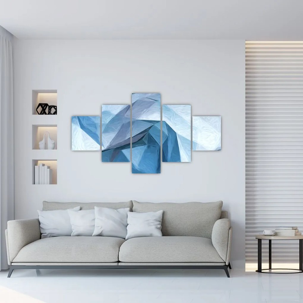 Obraz abstrakcji (125x70 cm)