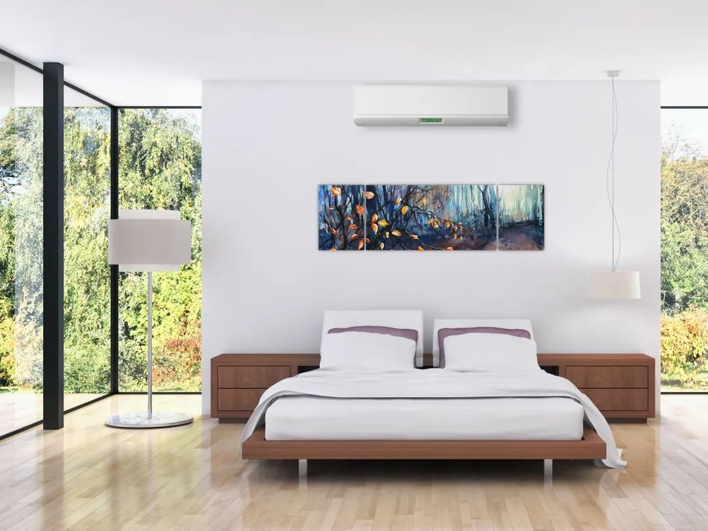 Obraz - Promienie jesiennego słońca (170x50 cm)