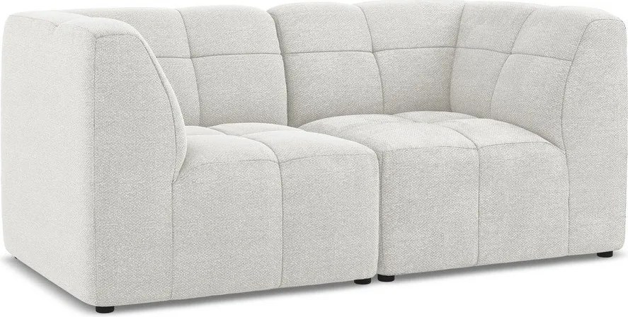 Biała sofa z materiału bouclé 180 cm Aloha – Makamii