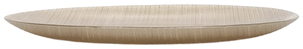 Szklany talerz płaski KARNEOL, Ø 32 cm