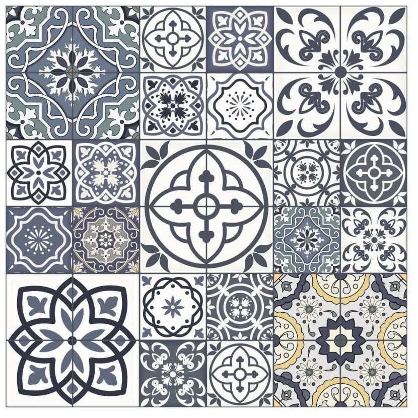 Naklejka na podłogę Ambiance Floor Sticker Romana, 40x40 cm