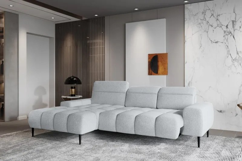 Narożnik GIANO S układ L z elektryczną regulacją siedziska WERSAL