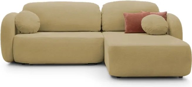 Narożnik OLIO Prawostronny w tkaninie Aragon 35