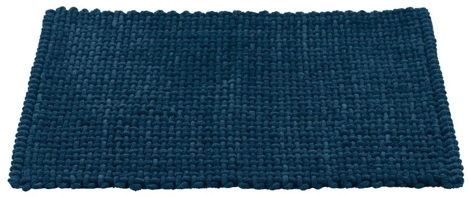 Ciemnoniebieski tekstylny dywanik łazienkowy 50x80 cm Covelo – Wenko