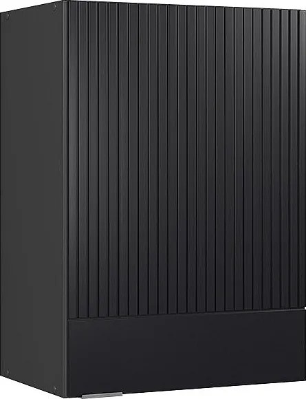 Szafka ścienna czarne paski 50x34.1x72 fame-line
