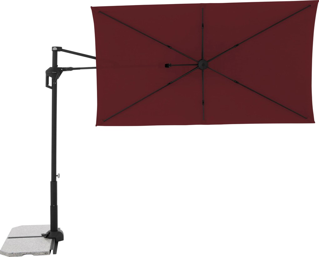 Doppler ACTIVE 240 x 135 cm - nowoczesny parasol z boczną nogą - Towar z drobną wadą (S303)