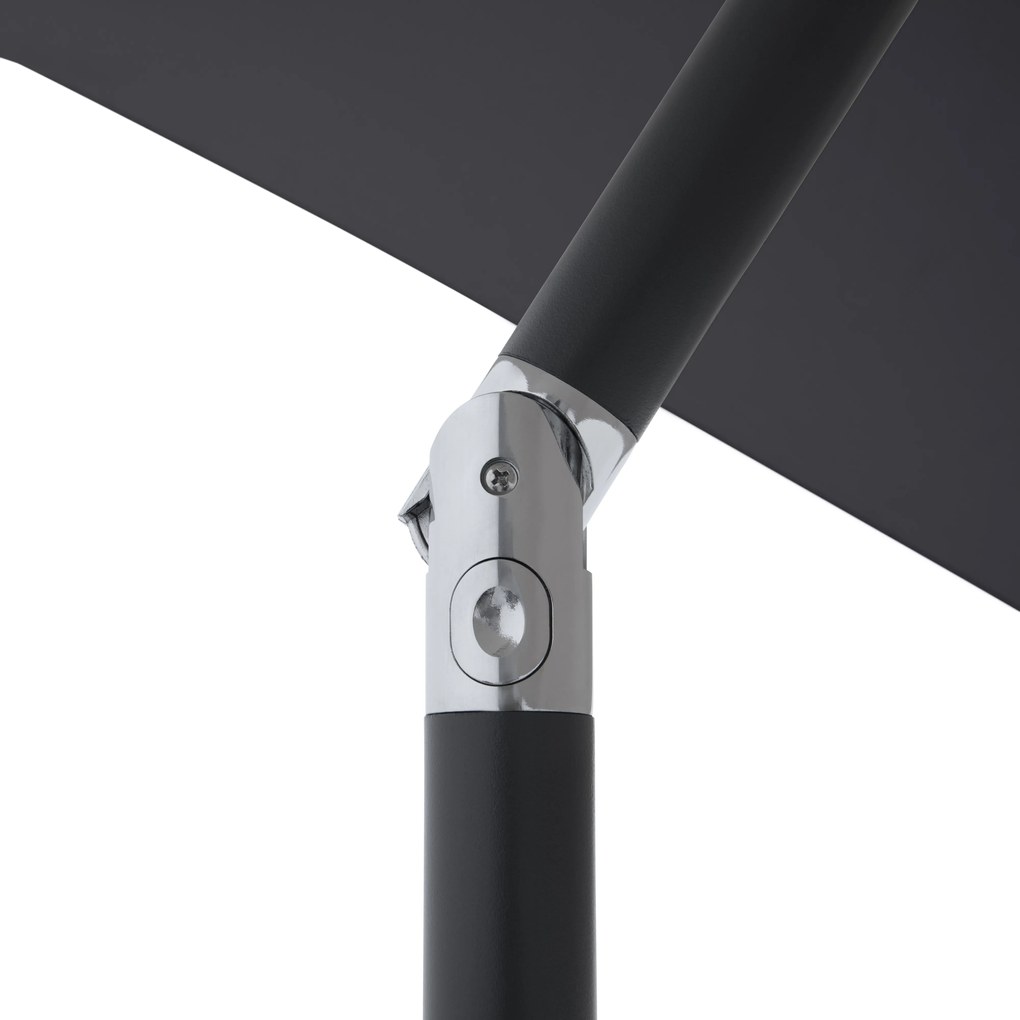 Doppler LIFE parasol ogrodowy 250 x 200 cm antracyt