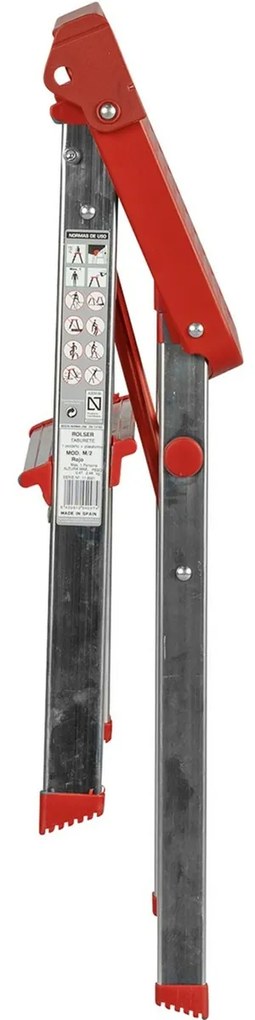 Rolser Składane schodki domowe Tabouret, 2stopnie, pomarańczowe