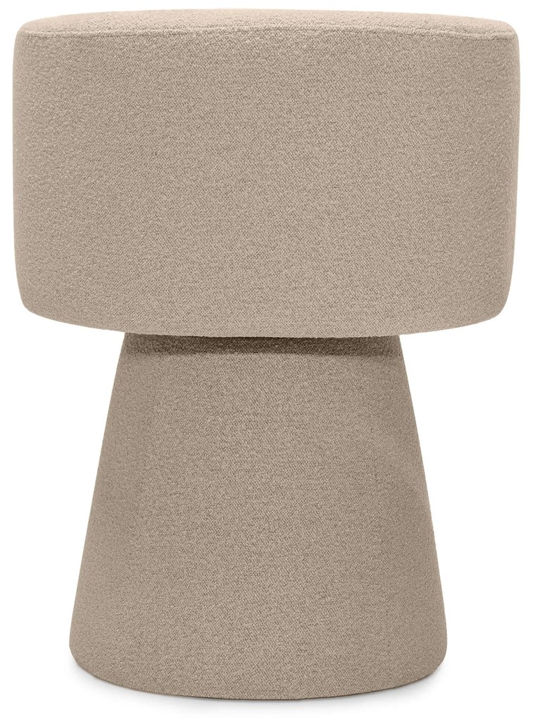 Obrotowy designerski fotel YATO, beżowy