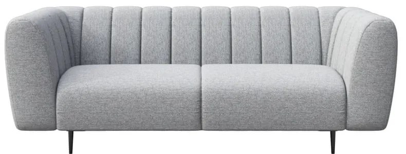 Jasnoszara sofa 210 cm Shel – Ghado