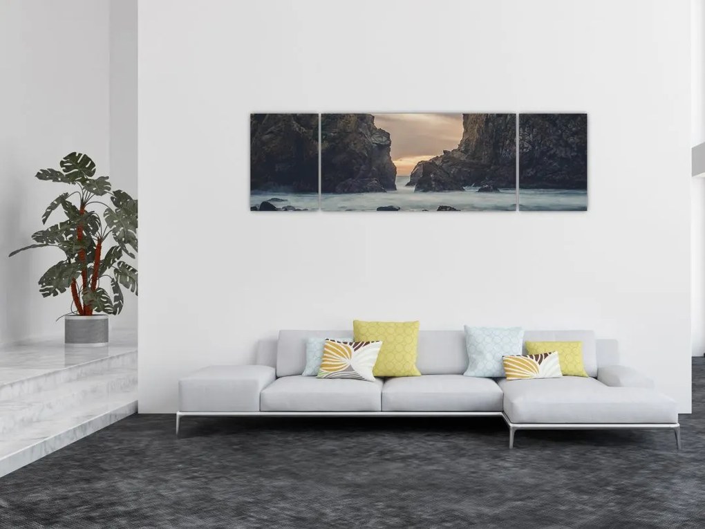 Obraz - O zmierzchu (170x50 cm)