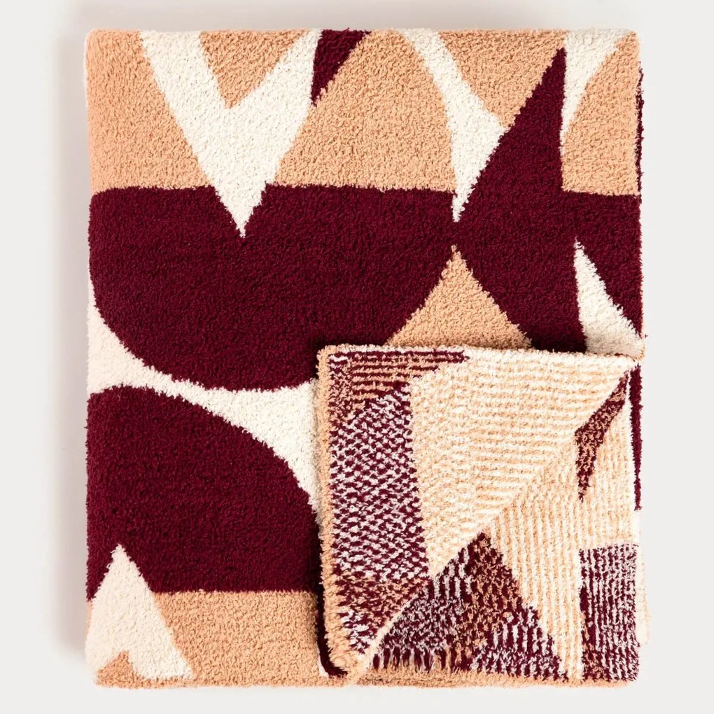 Koc | CHERRY CHIC | ze wzorem | 130x170cm | 748974 HOMLA
