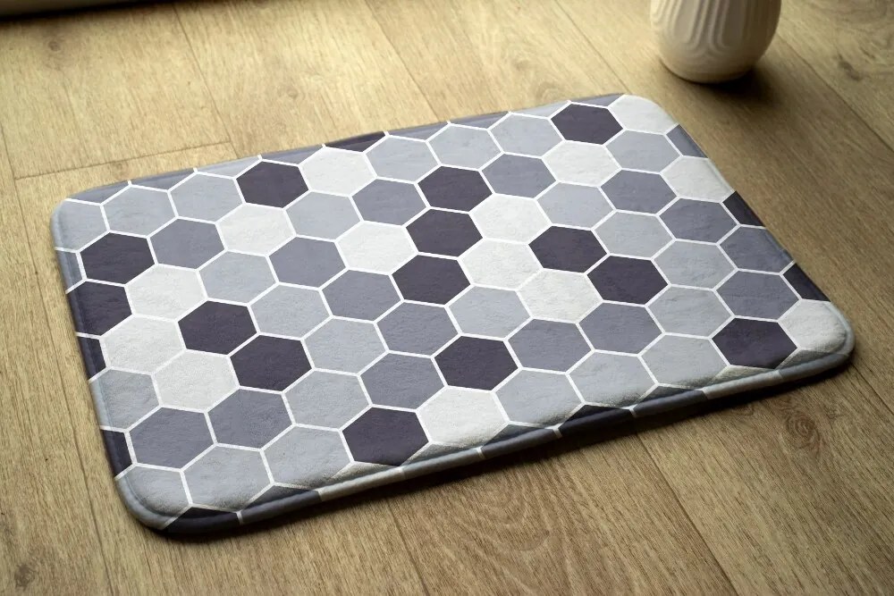 Dywanik do łazienki Dywanik do łazienki Wzory Geometryczne