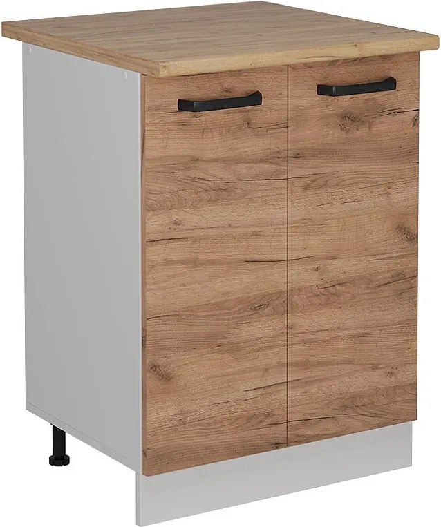 Szafki kuchenne złoty dąb energetyczny 60x60x81.6 r-line