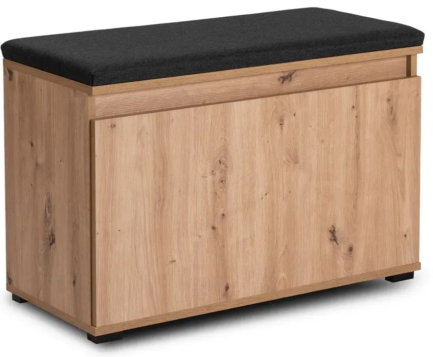 Stylowa szafka na buty z siedziskiem 80 cm Z8-P09