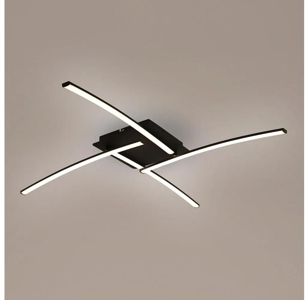 Brilagi - Oprawa sufitowa LED STRIPES LED/32W/230V czarna