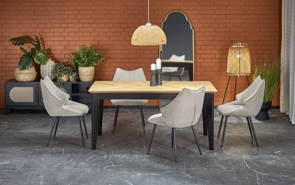 Eleganckie krzesło do jadalni K543 Halmar