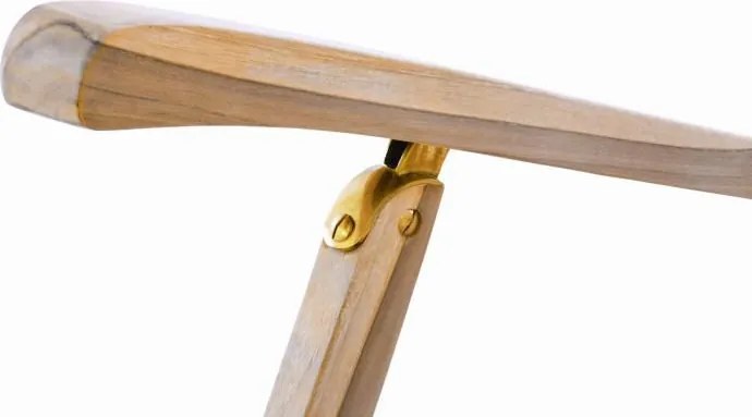 DIVERO drewniany florencki drewniany leżak + poduszka