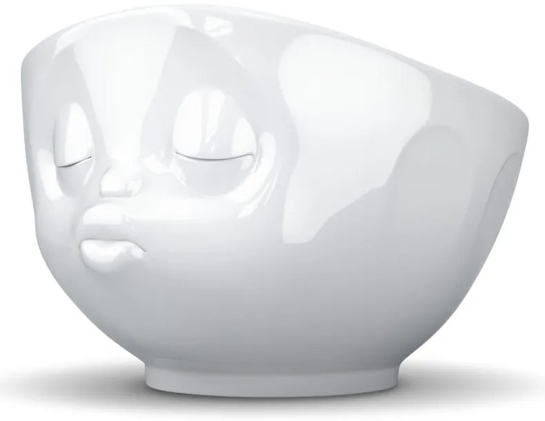 Biała porcelanowa całuśna miska 58products