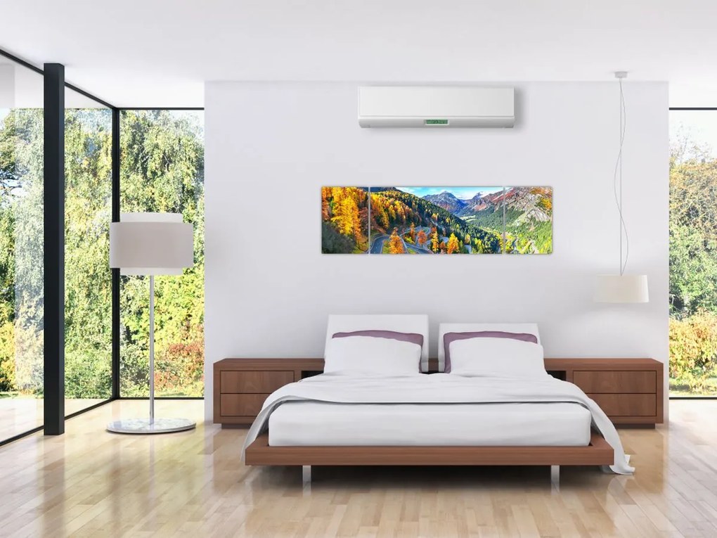Obraz - Przełęcz Malajska (170x50 cm)