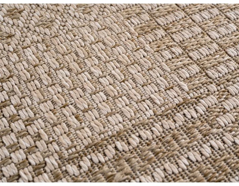 Dywan zewnętrzny Ibiza Patchwork beżowy 80 cm x 150 cm