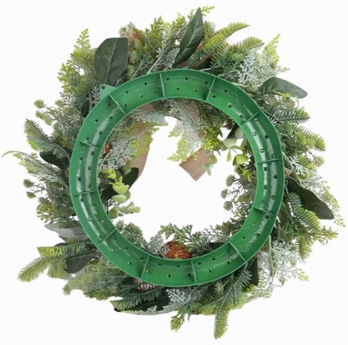 Świąteczny wieniec na drzwi WINTER GREEN Ø 45 cm