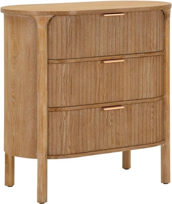 Komoda z litego drewna jodłowego w naturalnym kolorze 80,5x82x47 cm Gothenburg – Mauro Ferretti