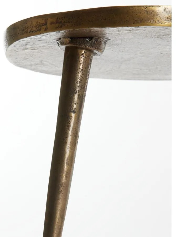 Metalowy stolik 49x67 cm Lienz – Light &amp; Living