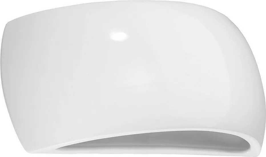 Kinkiet lakierowany PONTIUS biały połysk